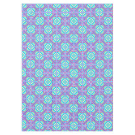 Helder geometrisch ontwerp tafelkleed