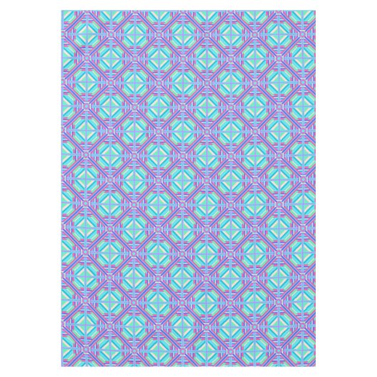 Helder geometrisch ontwerp tafelkleed (Voorkant)