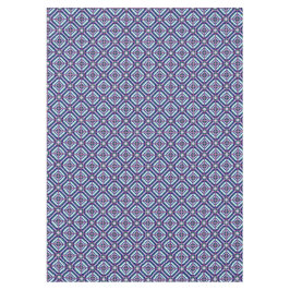 Helder geometrisch ontwerp tafelkleed