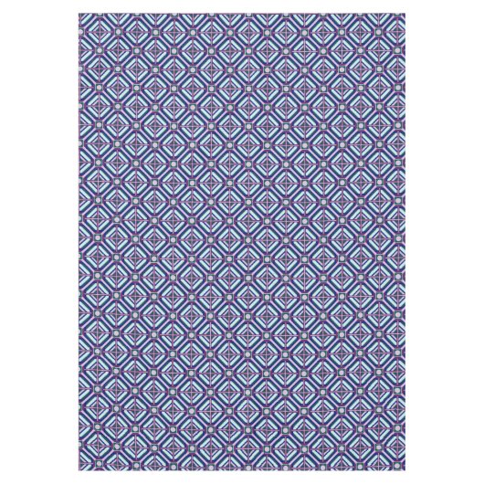 Helder geometrisch ontwerp tafelkleed (Voorkant)