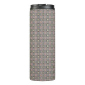 Helder geometrisch ontwerp thermosbeker (Achterkant)