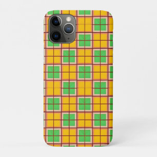 Helder geometrisch patroon met symmetrische vormen Case-Mate iPhone case