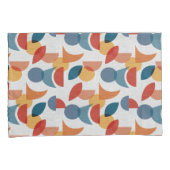 Helder geometrisch retro Abstract Mideeuwse Modern Kussensloop (Voorkant-Rechts)