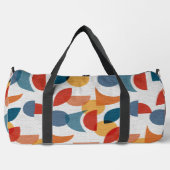 Helder geometrisch retro Abstract Mideeuwse Modern Plunjezak (Voorkant)