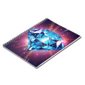 Helder Gepixeliseerde Diamant Notitieboek (Linkerzijde)