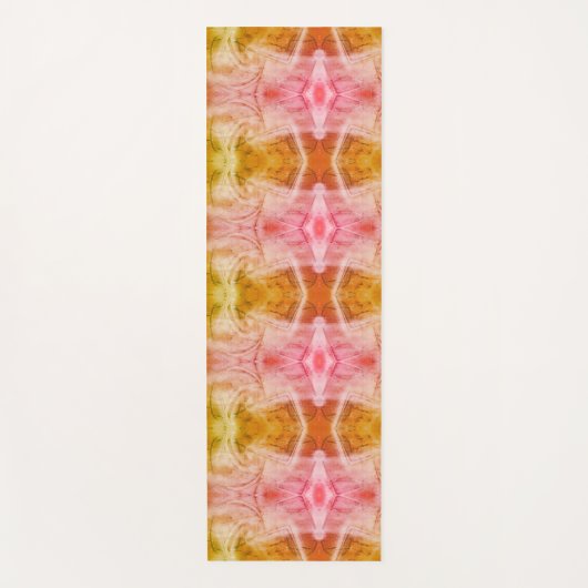 Helder gereflecteerd haakjespatroon yogamat (Voorkant)