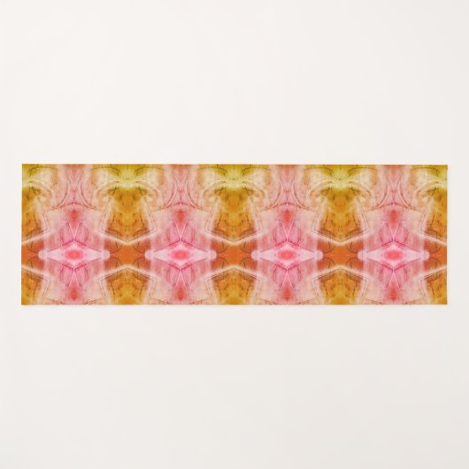 Helder gereflecteerd haakjespatroon yogamat (Voorkant (horizontaal))