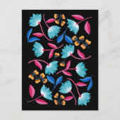 Helder geschilderd abstract briefkaart (Voorkant)