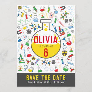 Helder Geslacht Neutraal Wetenschap Testbuis Kaart