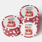 Helder gevoel poker chips (Opstapeling)