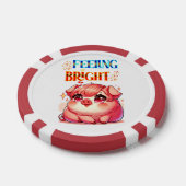 Helder gevoel poker chips (Enkel)