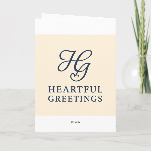 Helder gevouwen verjaardagskaart bedankkaart (Achterkant)