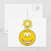 Helder Gezicht Idee Briefkaart (Voorkant / Achterkant)