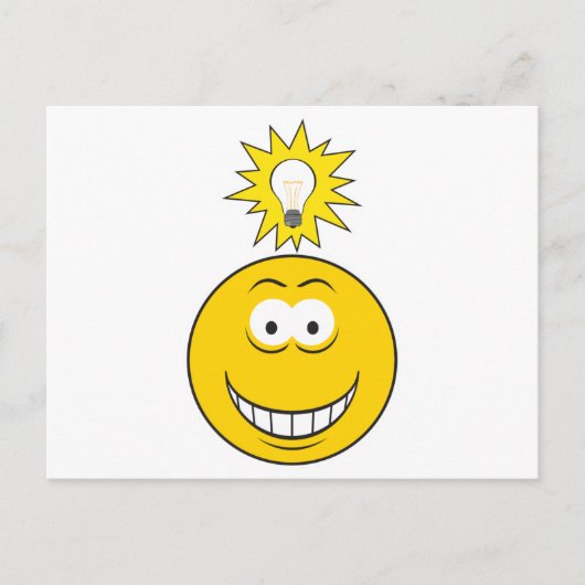 Helder Gezicht Idee Briefkaart (Voorkant)