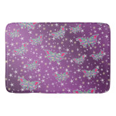 helder, glanzend, vlinder, exclusief + patroon, badmat (Voorkant)