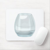 Helder glas muismat (Met muis)