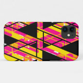Helder grafisch ontwerp uitlijnen Case-Mate iPhone case (Achterkant (horizontaal))
