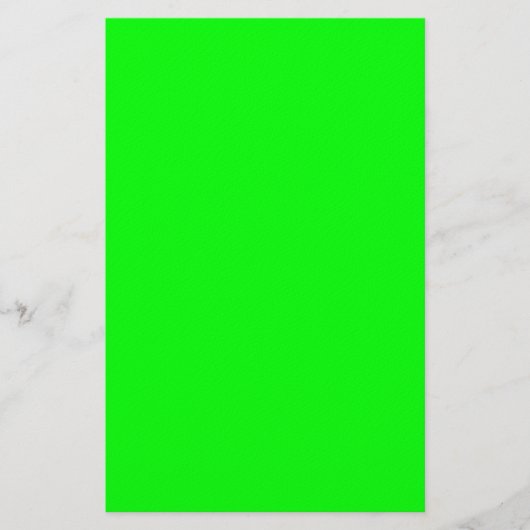 Helder groen briefpapier (Voorkant)