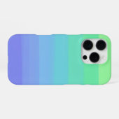 Helder groen en blauw verloop iPhone hoesje (Achterkant horizontaal)