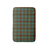 Helder Groen en Bruin Fraser Clan Jacht Tartan Badmat (Voorkant Verticaal)
