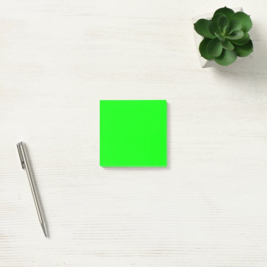 Helder groen post-it® notes (Kantoor)