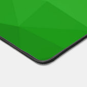 Helder groen verloop geometrisch maaspatroon bureaumat (Hoek)