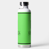 Helder groen waterfles (Rechts)
