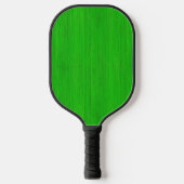Helder Groene Bamboe Hood Grain Kijk er uit Pickleball Paddle (Voorkant)