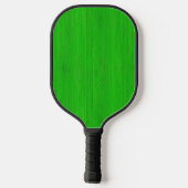 Helder Groene Bamboe Hood Grain Kijk er uit Pickleball Paddle (Achterkant)