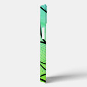 Helder groene tinten creatief bladpatroon Case-Mate iPhone case (Achterkant / Rechts)