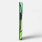 Helder groene tinten creatief bladpatroon Case-Mate iPhone case (Achterkant / Rechts)