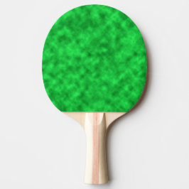 Helder groene tinten creëerden abstracte wolkenkun tafeltennisbatje