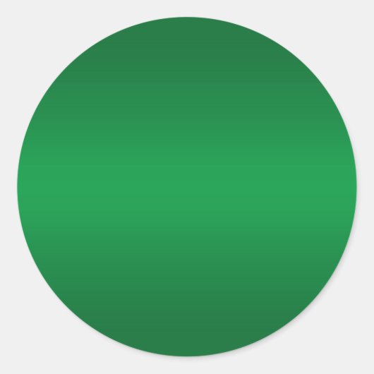 Helder groene verloop achtergrond ronde sticker (Voorkant)