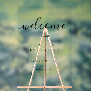 Helder Happily Ever After Trouw Acryl Bord