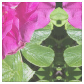 Helder Hot Pink en Groen Stof (Close Up)
