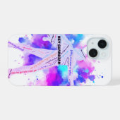Helder Hunter iPhone Hoesje 15 Case (Achterkant horizontaal)