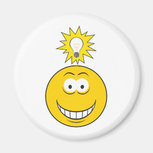Helder Idee Gezicht Magneet