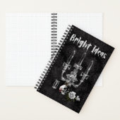 Helder ideëen, gotisch stijlvol Notitieboek (Binnen)