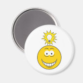 Helder ideeëngezicht magneet (Voorkant / Achterkant)