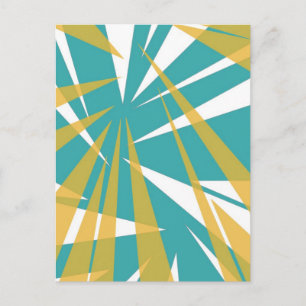 Helder Japanse zonsondergang Briefkaart