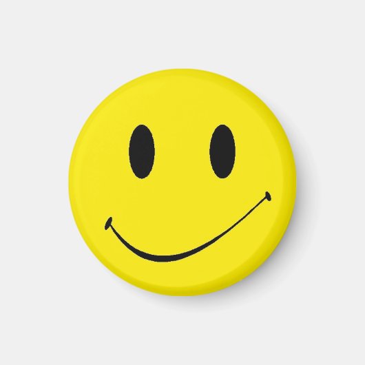 Helder je dag ~ Retro Face Magneet (Voorkant)