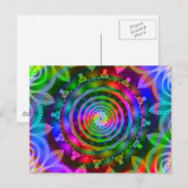 Helder Kaleidoscoop Briefkaart (Voorkant / Achterkant)