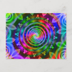 Helder Kaleidoscoop Briefkaart