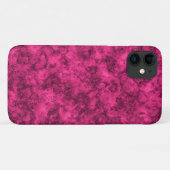 Helder karmozijn marmerpatroon Case-Mate iPhone case (Achterkant (horizontaal))