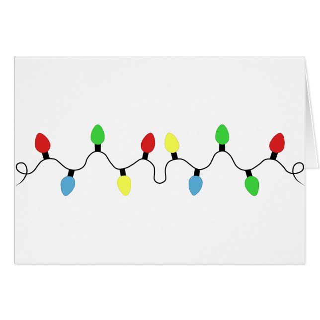 Helder kerstlampjes (Voorkant Horizontaal)