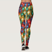 Helder kerstlampjes leggings (Achterkant)