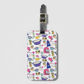 Helder keukengerei Chef Cake Baker Bagage Bagagelabel (Voorkant (verticaal))