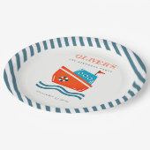 Helder Kinder nivaat elke zondag Papieren Bordje (Gekanteld)