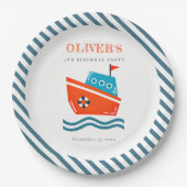 Helder Kinder nivaat elke zondag Papieren Bordje (Voorkant)