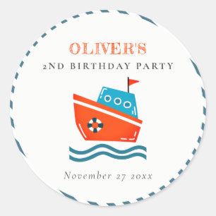 Helder Kinder nivaat elke zondag Ronde Sticker